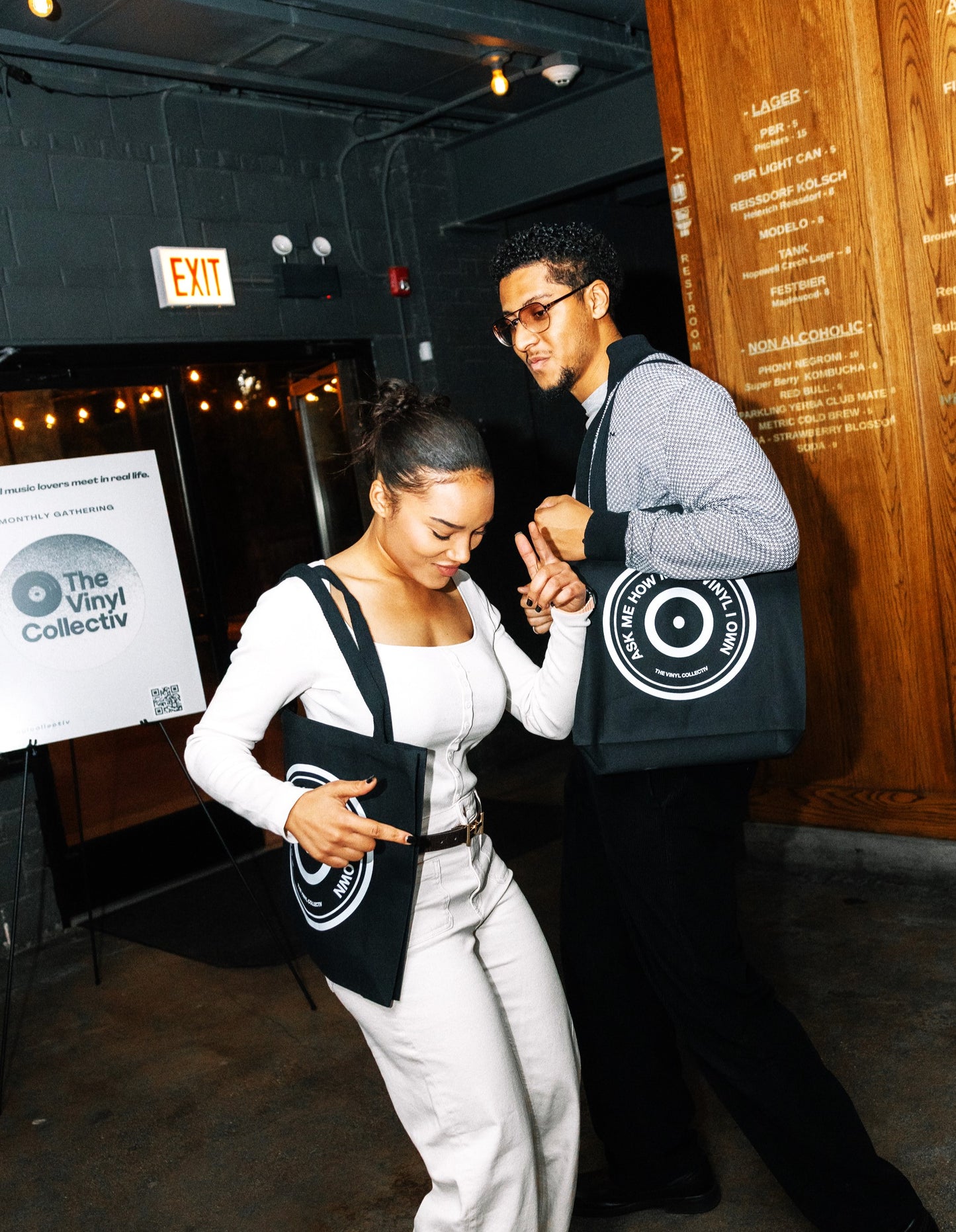 Limited Edition Vinyl Collectiv Tote Bag