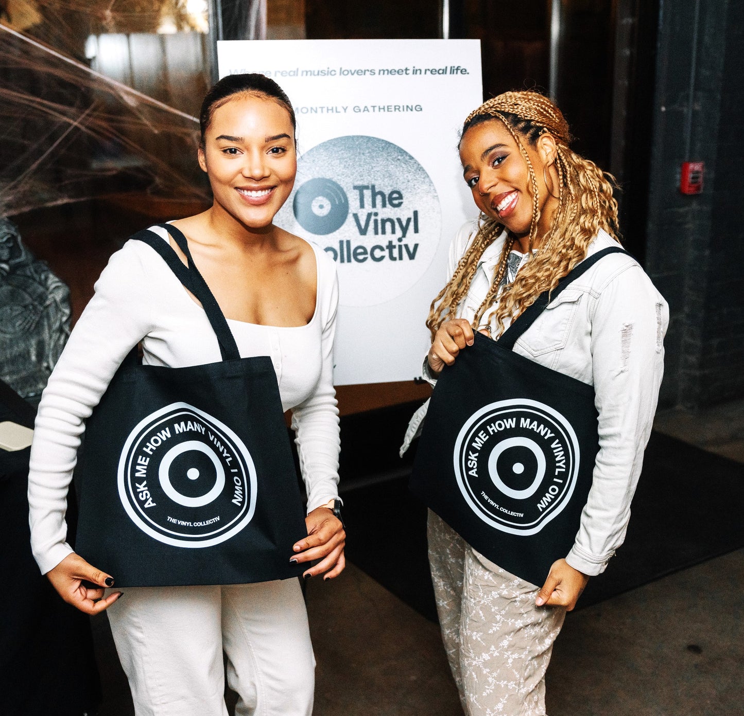 Limited Edition Vinyl Collectiv Tote Bag